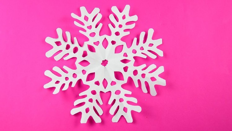 Paper snowflake ❄ №19 ❄ for Christmas and New Year Detailed tutorial DIY