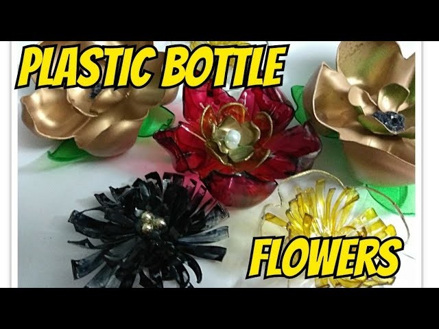 Recycle:Plastic Bottle Flowers||DIY Easy flowers from Plastic bottle||