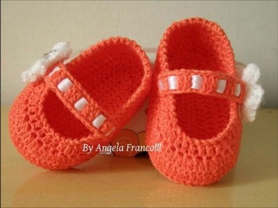 Top 10 crochet zapatos o patucos de ganchillo tipo merceditas para bebé