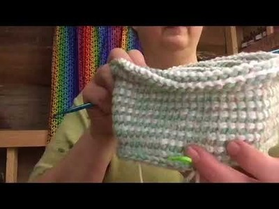 Tunisian Crochet in the Round Project