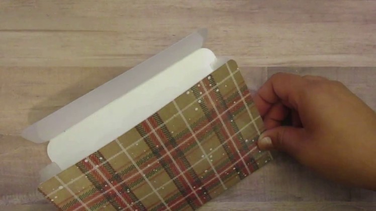 TUTORIAL - DIY Receipt Holder for your Travelers Notebook B6 Part 1