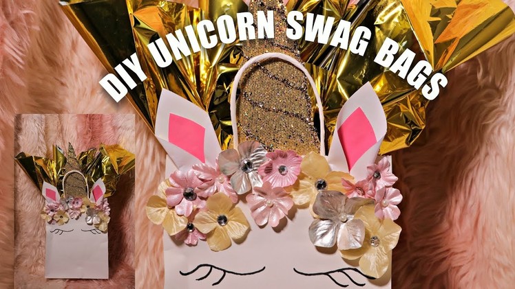 UNICORN PARTY FAVOR DIY: BABY SHOWER GIFT BAGS!