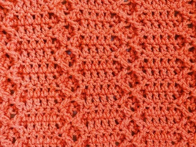 X's & O's Crochet Stitch - Right Handed Crochet Tutorial