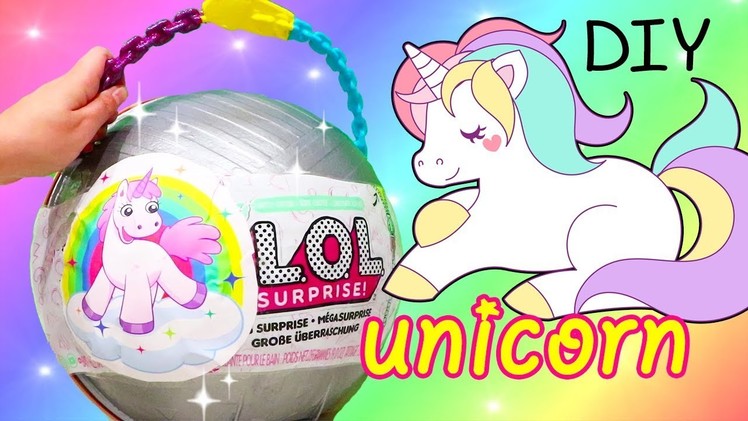 Cool Unicorn ! Toys and Dolls Fun for Kids with *Customized* LOL Big Surprise with Blind Bags