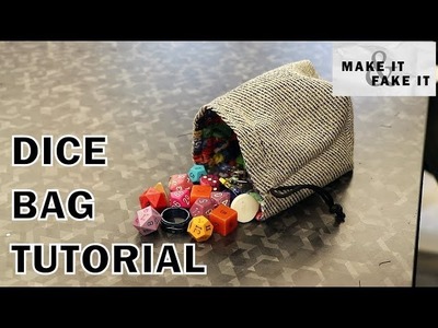 Dice Bag Sewing Tutorial