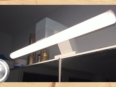 DIY Bathroom light. Badezimmerlampe selber bauen