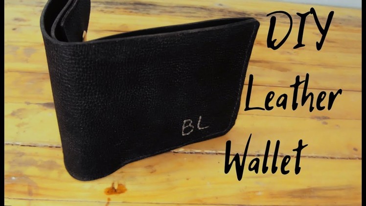 DIY Leather Wallet - Getting better