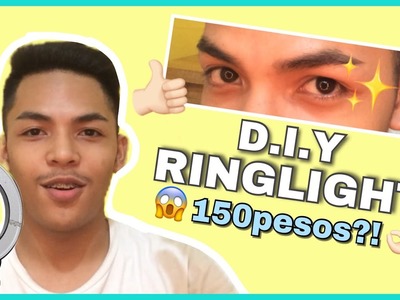 DIY RINGLIGHT FOR 150 PESOS ONLY! | MURANG PINOY DIY RINGLIGHT | PHILIPPINES | JB PEREZ