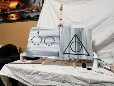 Harry Potter Deathly Hallows Painting Tutorial Part 2 of 2