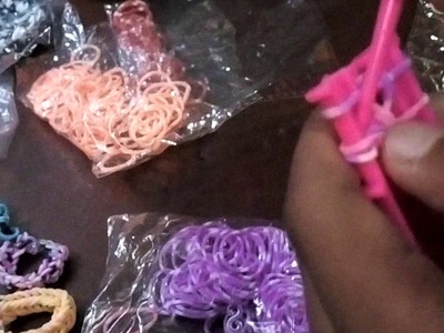 How to create Fish Tale and Rainbow Braid Loom bands