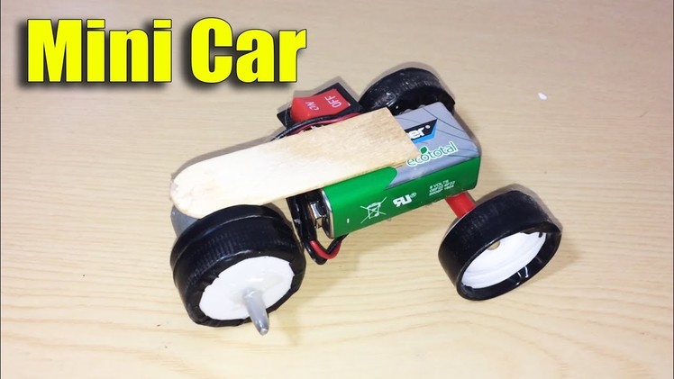 How to Make Mini Car Toy for Kids DIY at Home - Life Hacks