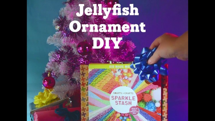 Jellyfish Ornament tutorial with Sparkle Stash