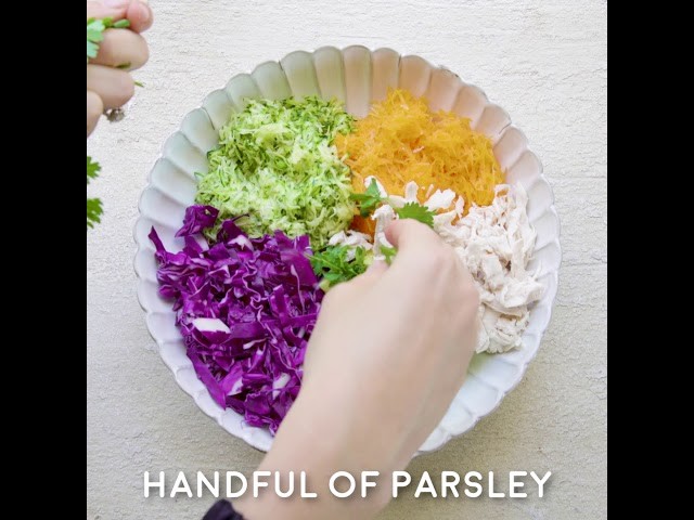 Jessica Sepel's 7-ingredient rainbow salad recipe