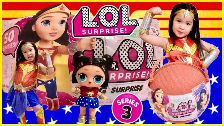 L.O.L Big Surprise Customized DIY DC Super Hero Girls LOL PEARL Surprise Wave 2 Custom Doll & Toys