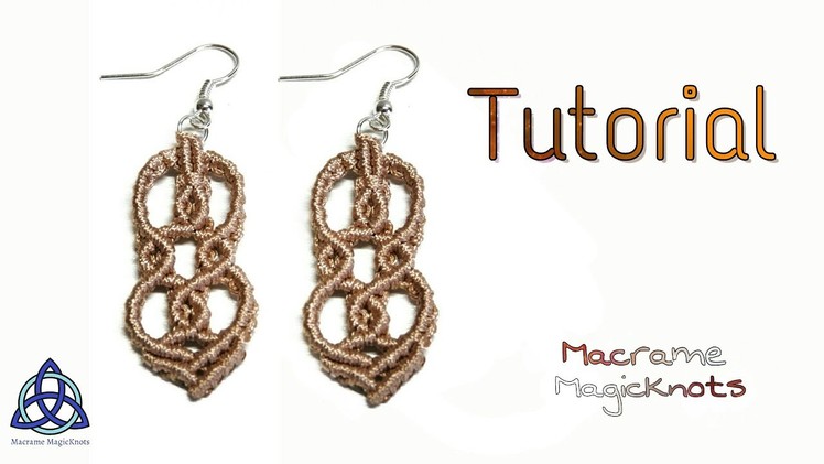 Macrame Earrings Tutorial: Super Wavy