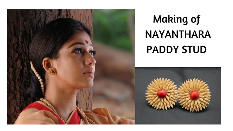 Making Paddy jewelry at home |traditional paddy jewelry tutorial|rama rajyam nayanthara accessories