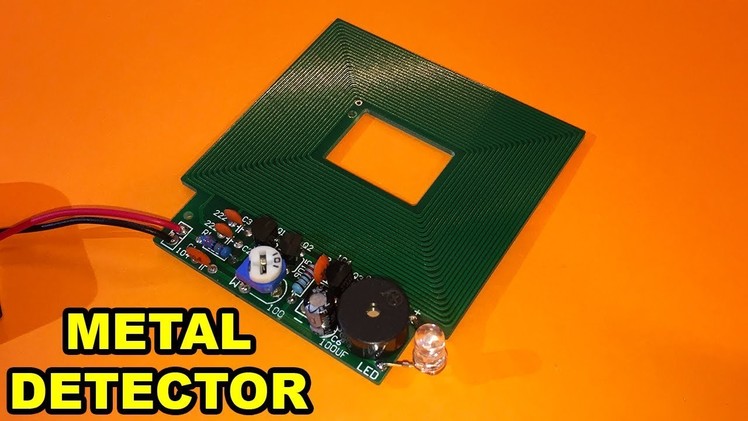 Metal Detector DIY [Electronic KIT Assembly] - By STE