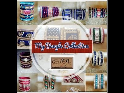 MY silk thread bangles collection. Tutorial available soon by shri rajrama creations