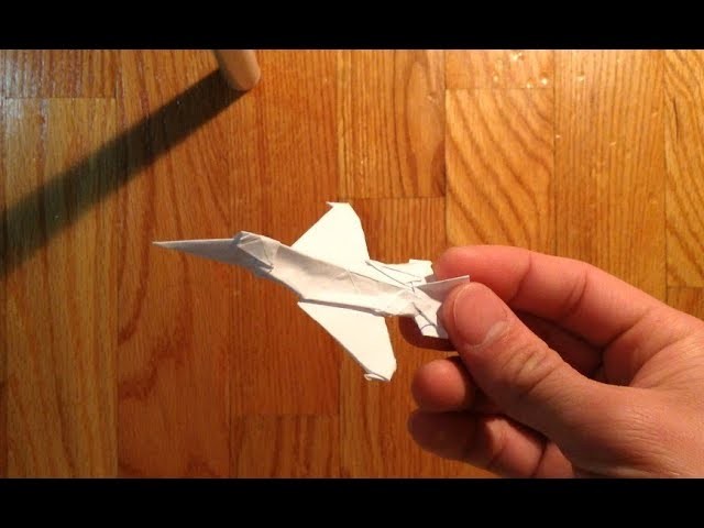 Origami f16 falcon jet