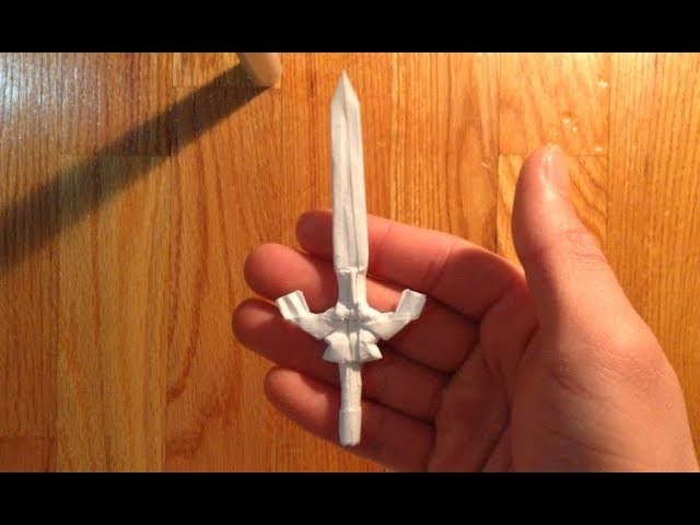 Origami master sword