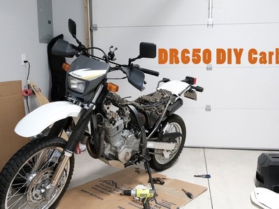 PART 1.Suzuki DR650 Carb Work.DIY Attempt!