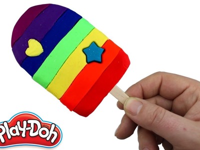 Rainbow Play Doh Ice Cream Learn Colors with Play Doh Ice Cream DIY a Rainbow Ice Cream