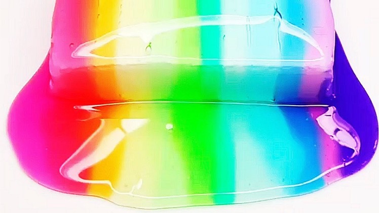 Rainbow Slime - Most Satisfying Rainbow Slime ASMR