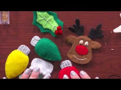 Sewing Handmade Christmas Ornaments