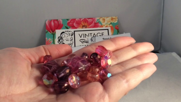 Vintage Bead Box February 2018 Unboxing Review