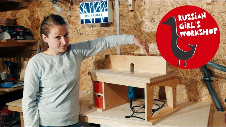 Build a Benchtop ROUTER TABLE | DIY