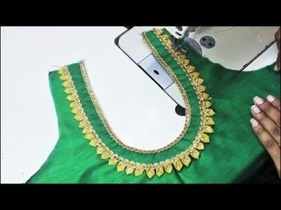 Designer Blouse Cutting And Stitching  Very Simple & Easy To Follow (DIY)