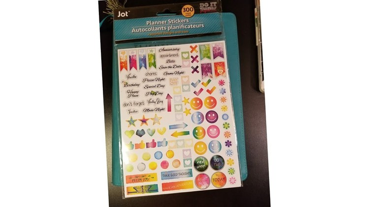 Dollar Tree Planner Stickers & My Friend's Channel
