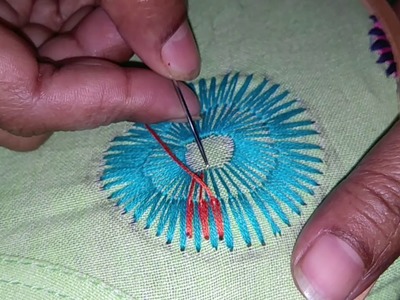 Easy & Beautiful Hand Embroidery For Kurti. tops. saree. Dupatta
