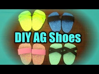 Easy DIY Sandals For American Girl Dolls!
