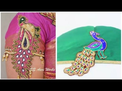 Hand Made Designer Sleeves Same Like Aari Work | Very Easy To Make