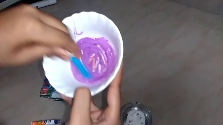 How to make slime! Easy in marathi