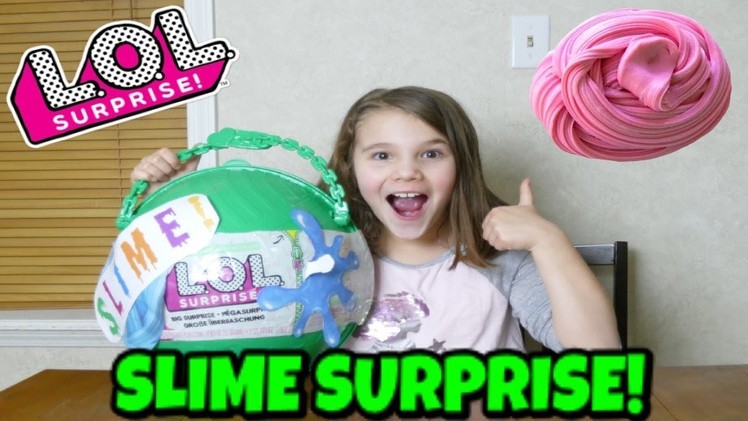 LOL Slime Big Surprise! Custom LOL Big Surprise DIY