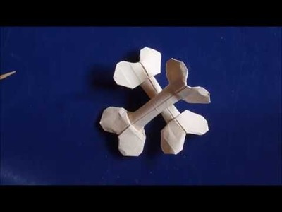 Origami bone tutorial