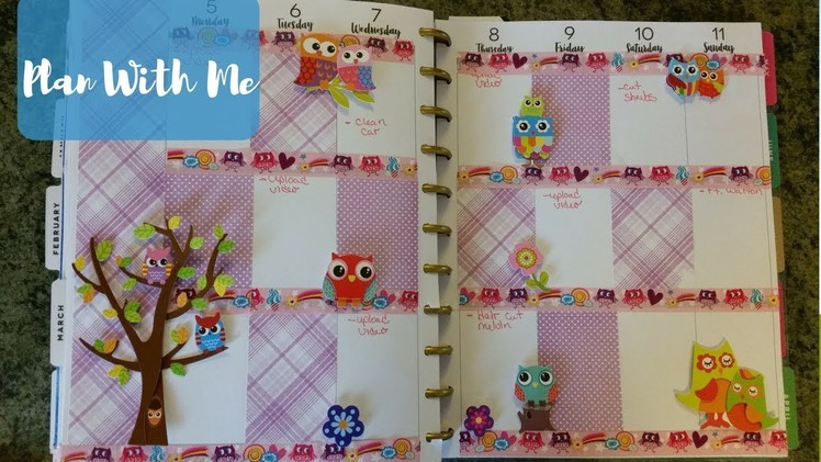 Plan With Me Dollar Tree Stickers Happy Planner