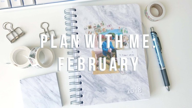 ????  Plan With Me: February | personal planner