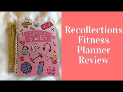 RECOLLECTIONS MINI FITNESS PLANNER || SETUP & REVIEW