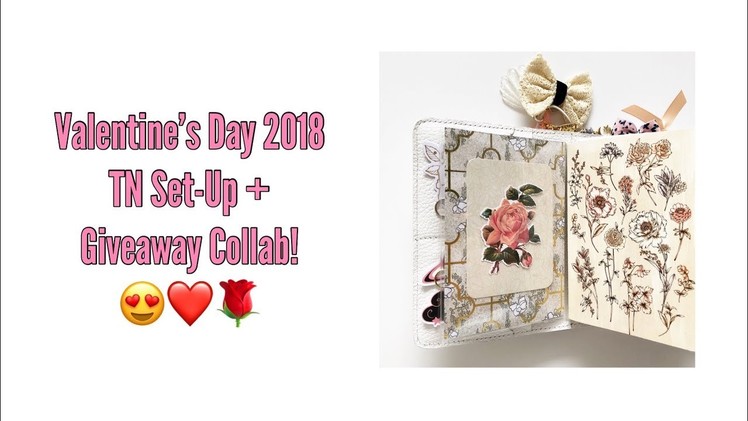 Valentine's Planner Set Up Collab + $650 GIVEAWAY! (CLOSED)