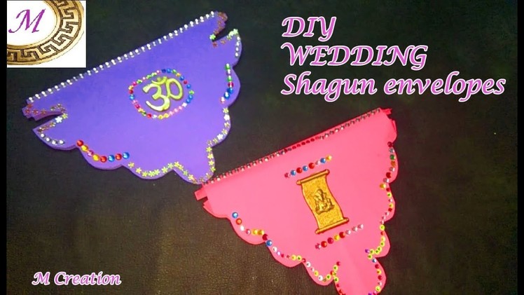 Wedding shagun envelope|diy fan type wedding shagun envelope