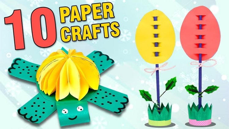 10 Minutes Paper Craft Ideas For Kids | Simple And Easy DIY Crafts For Children | Easy DIY