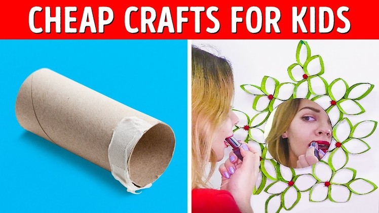 22 COOL CRAFTS FROM TOILET PAPER AND TRASH
