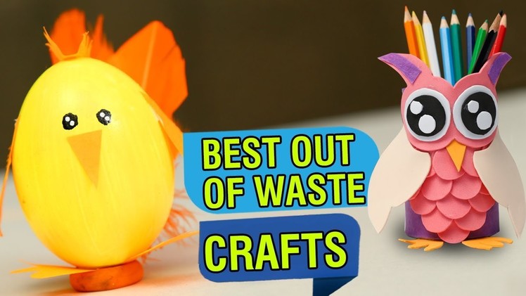 5 Best Out Of Waste Craft Ideas | Recycled Craft Ideas | DIY Crafts With Magazine Paper | Easy DIY
