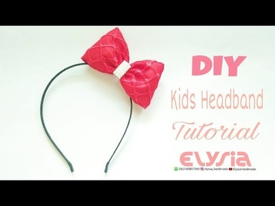 Baby Bow Headband | DIY by Elysia Handmade