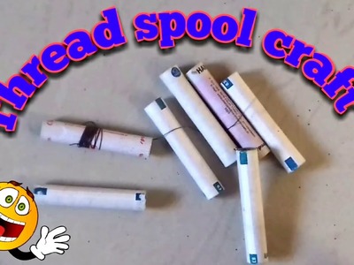 Best out of waste thread spool crafts idea | DIY art and craft | thread roll craft project idea |Art