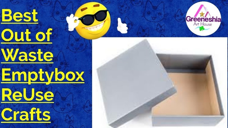 Best out waste Cardboard Crafts | Makeup kit organizer | Emptybox crafts |Cool craft idea