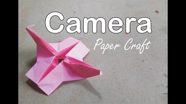 Camera - Origami (Paper folding) craft